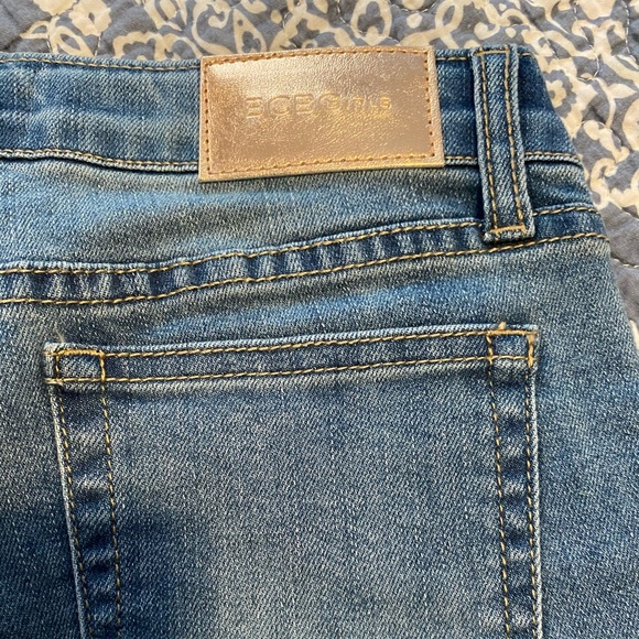 BCBG Stretch Denim Roll Cuff Short - Picture 2 of 5